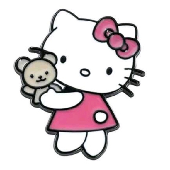 Hello Kitty enamel pin - Picture 1 of 2